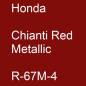 Preview: Honda, Chianti Red Metallic, R-67M-4.